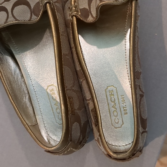 NWOT Coach driving loafers - Picture 5 of 6